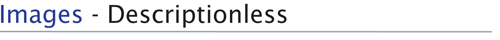 descriptionless